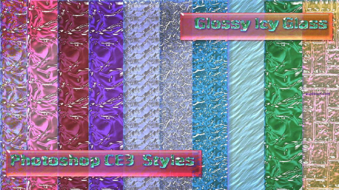 光面冰玻璃-PS样式