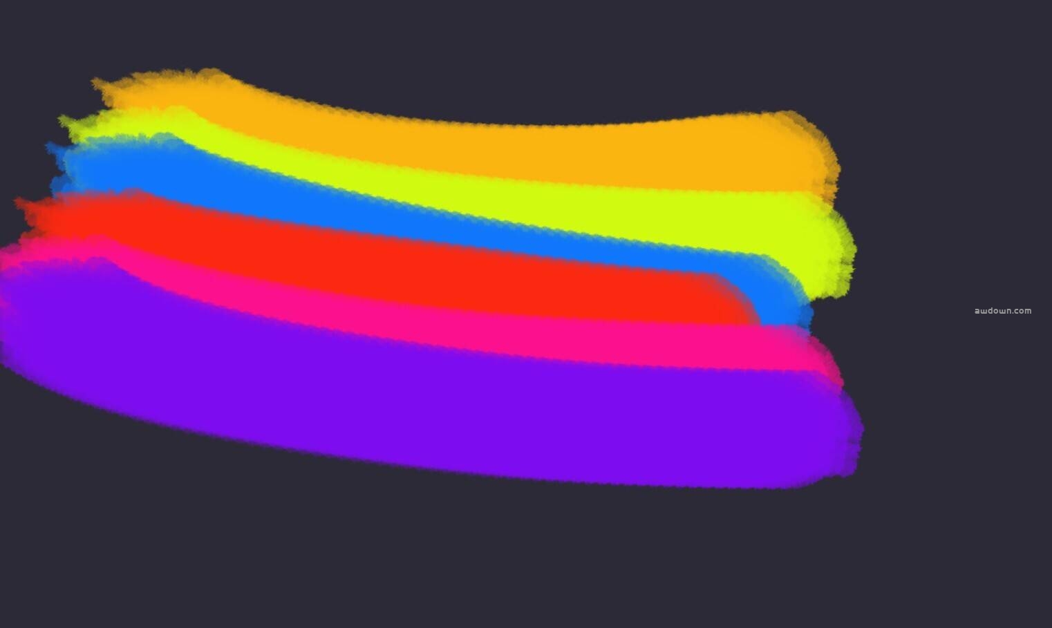 高清水墨印染-PS笔刷