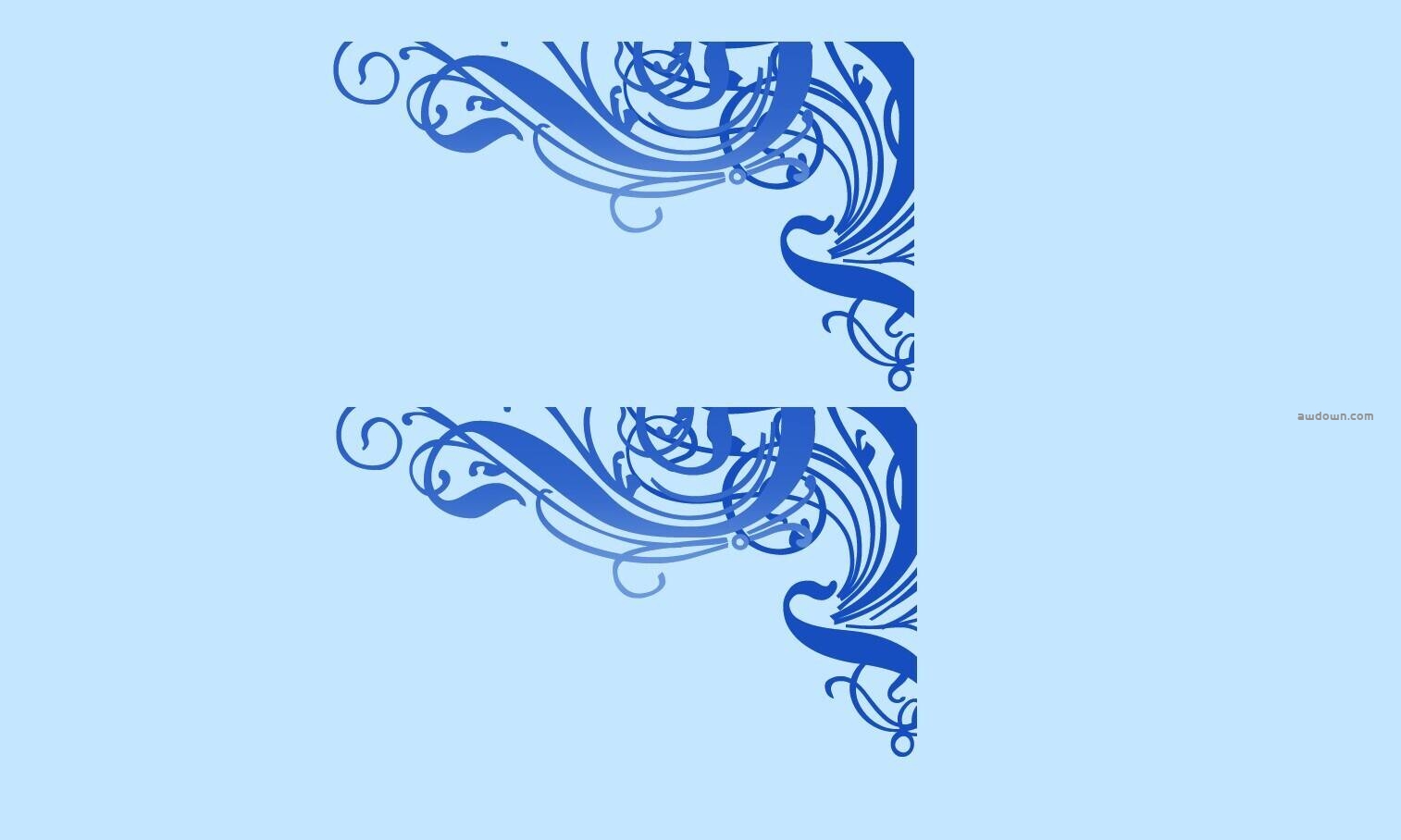 复古花纹-PS笔刷