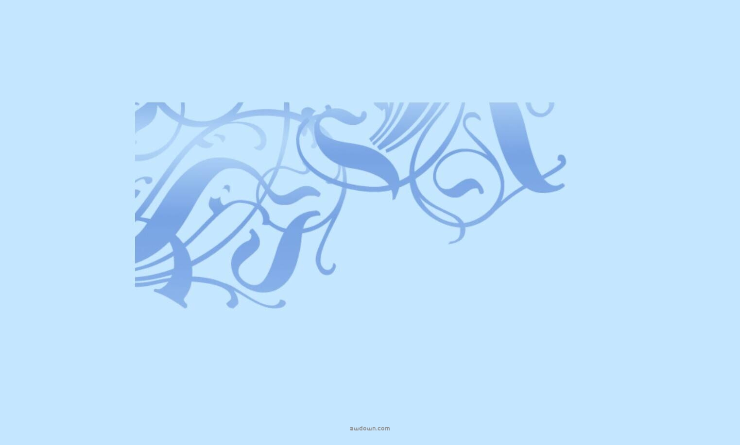 复古花纹-PS笔刷