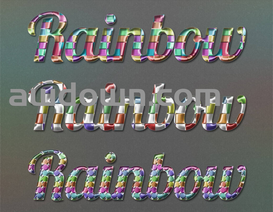 彩虹-PS样式