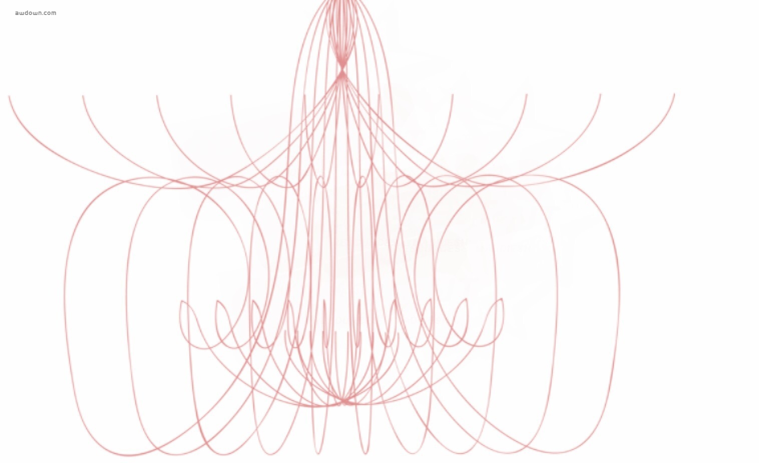 漂亮完美的曲线-PS笔刷