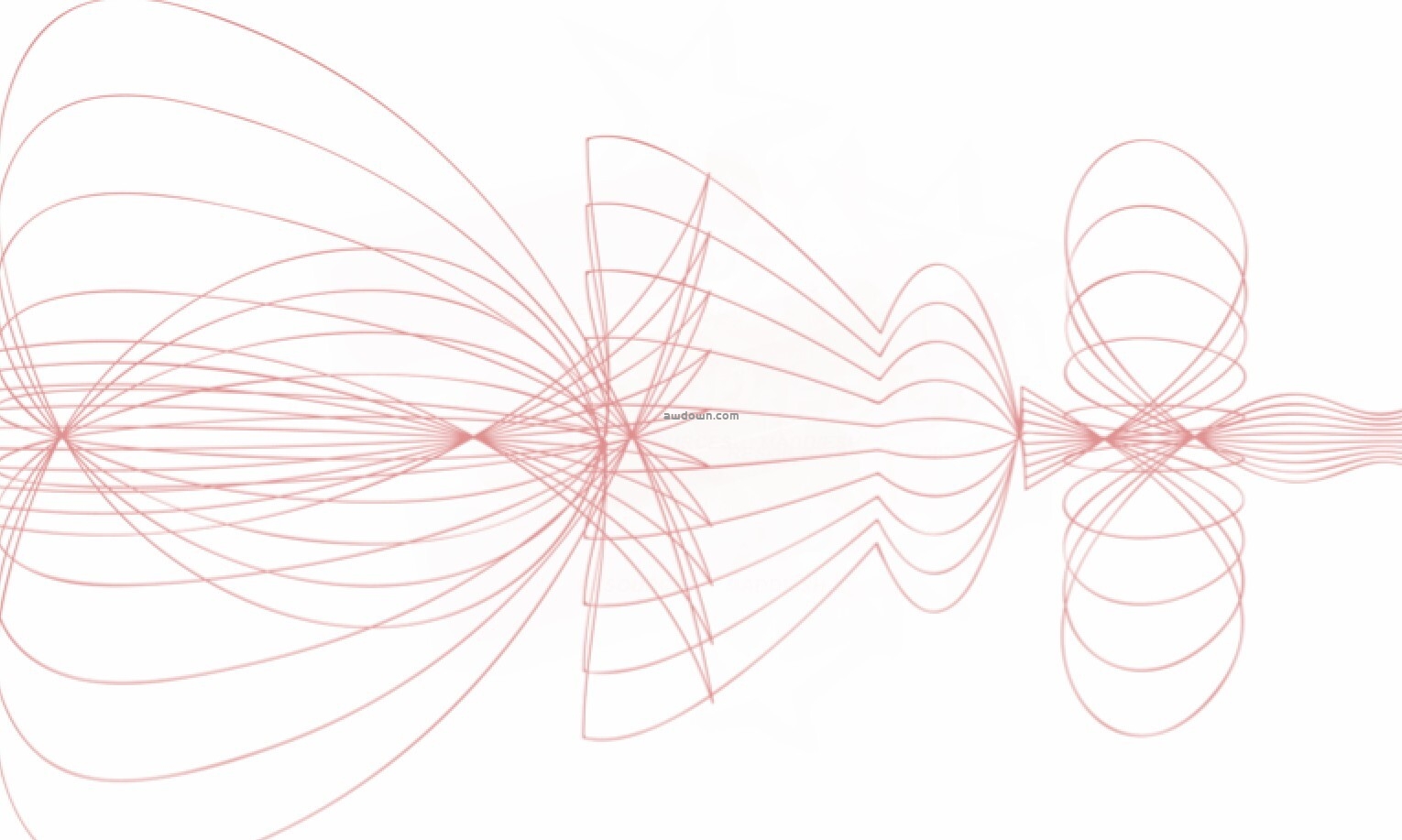 漂亮完美的曲线-PS笔刷