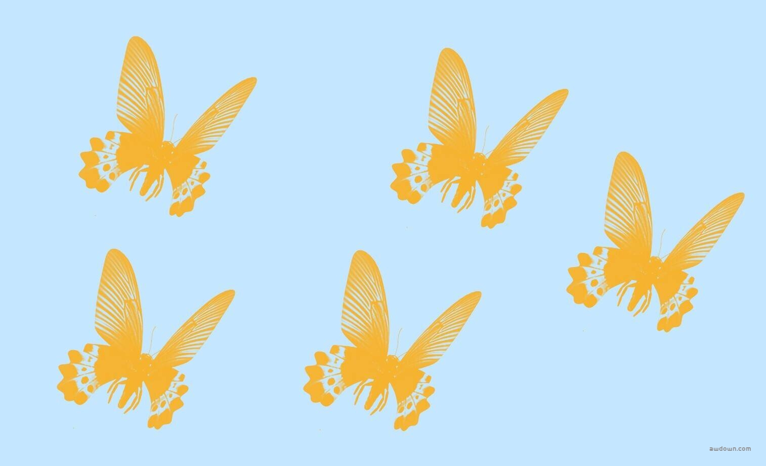 漂亮的蝴蝶-PS笔刷