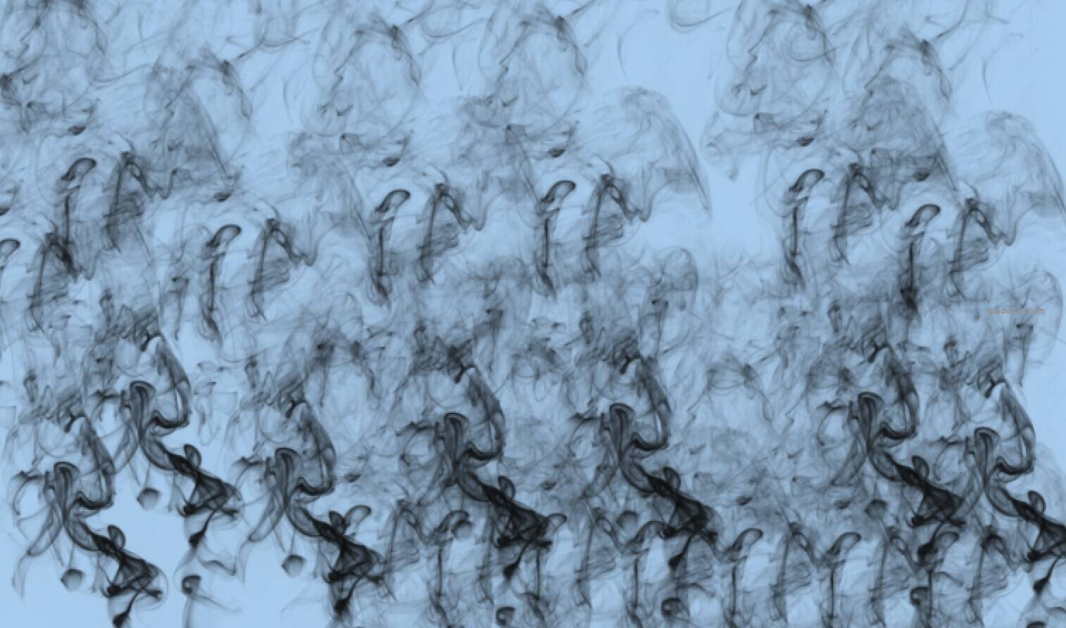 烟雾燃烧效果-PS笔刷