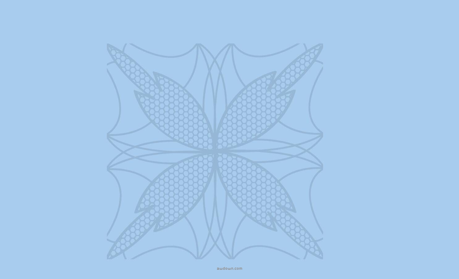 经典复古式印花图案-PS笔刷