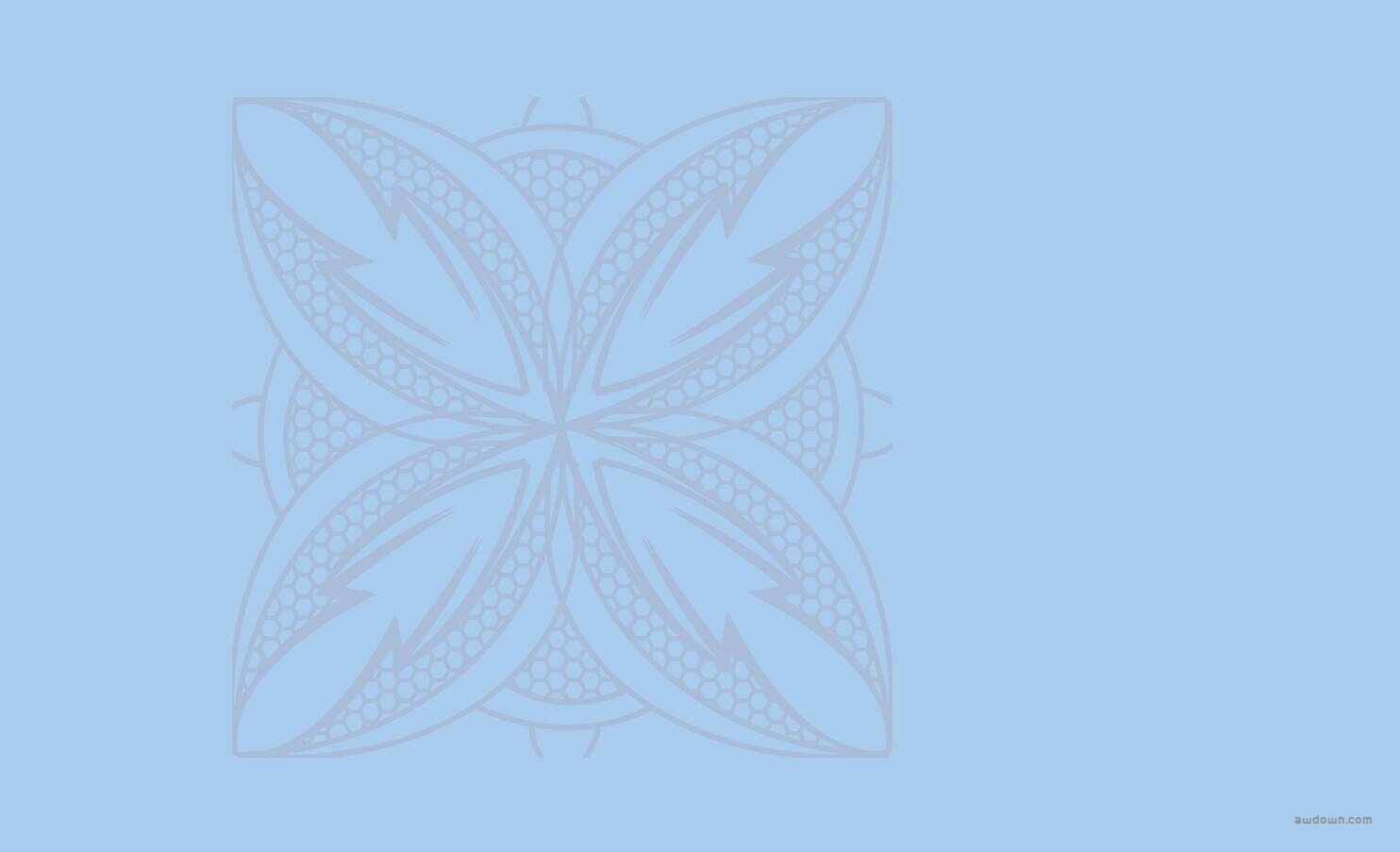 经典复古式印花图案-PS笔刷