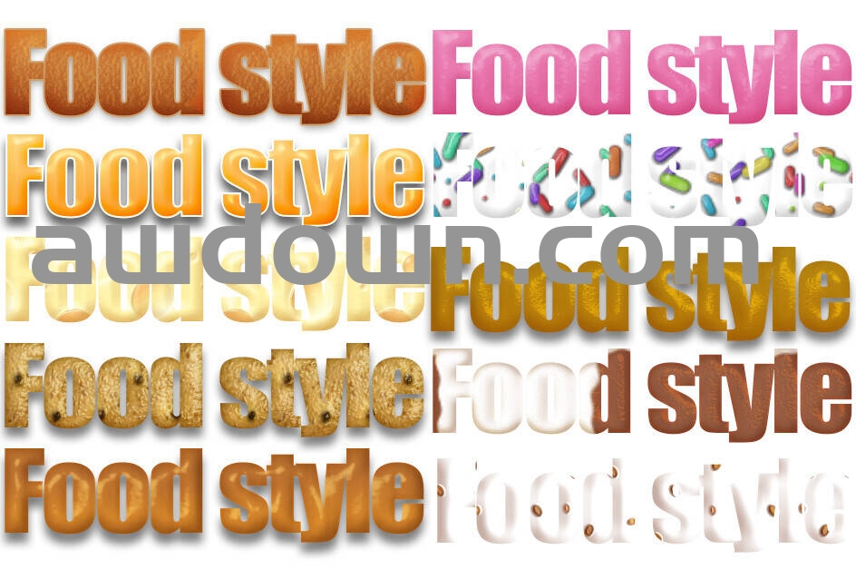 食物-PS样式