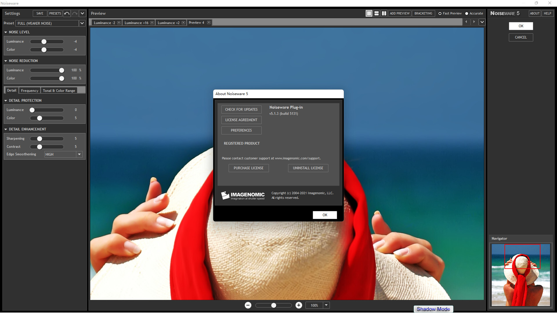Imagenomic Noiseware (专业图像降噪滤镜)