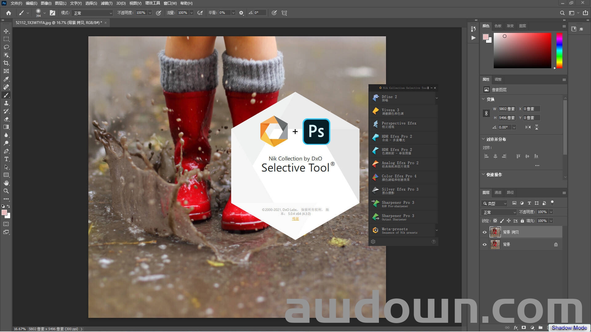 Nik Collection by DxO (PS图像处理特效滤镜)