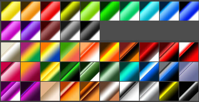 Photoshop 170+ 渐变集合