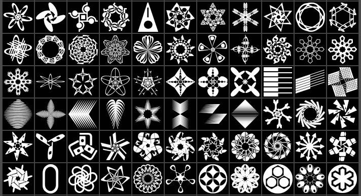 1000+个超棒的PS形状包