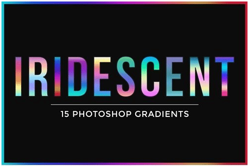 15个彩虹色PS渐变