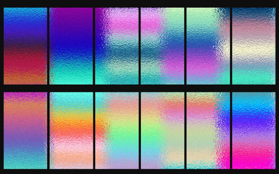 15个全息颜色PS渐变