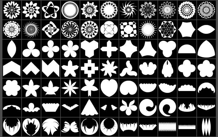 多用途PS形状集合