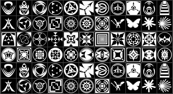 800 多个PS形状集合