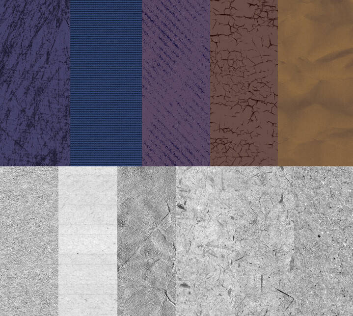 背景动作素材PS图案