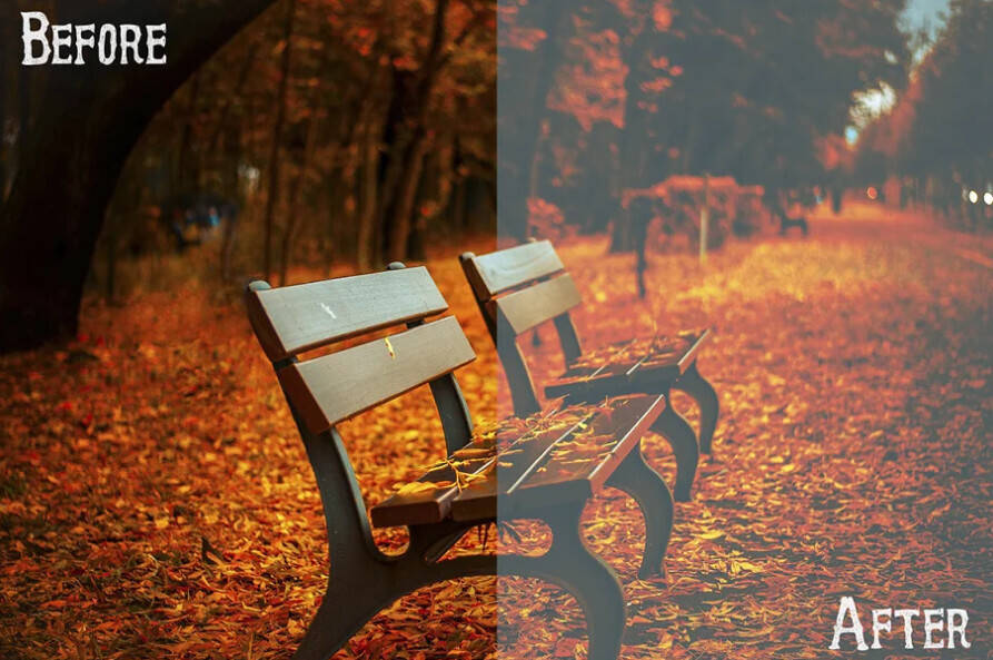 复古风格PS渐变