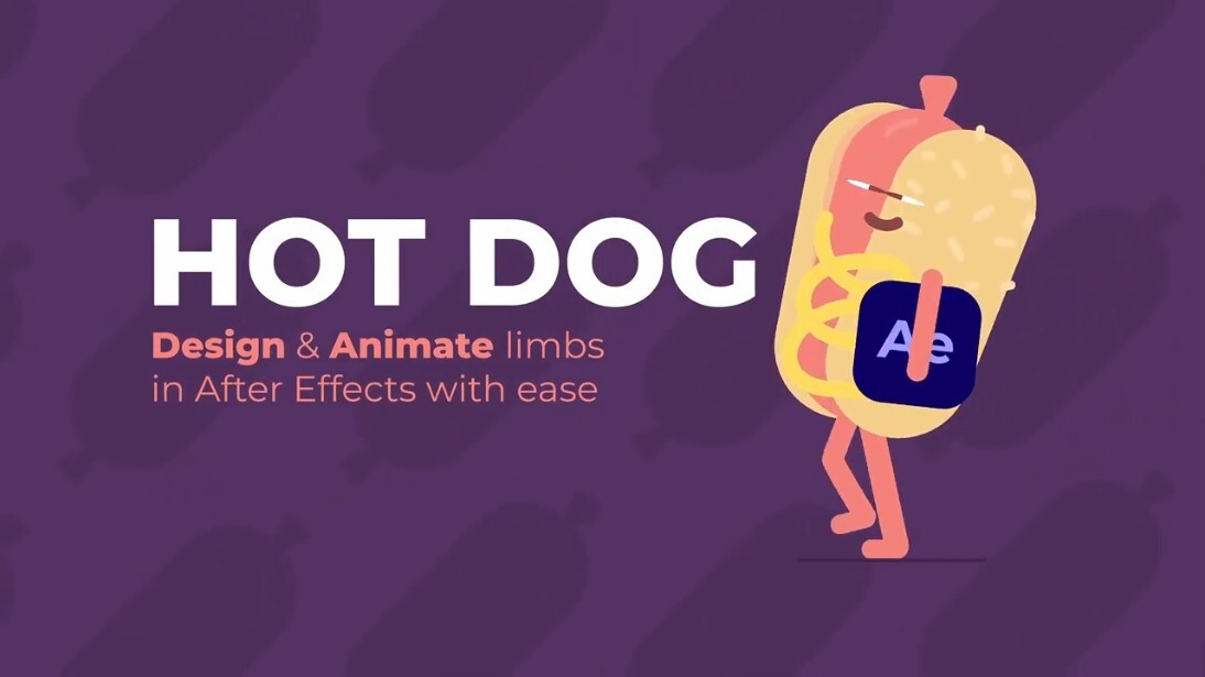 AESweets HotDog(AE人物角色肢体动作插件)