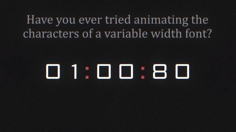 Monospacer(字体大小位置自适应AE插件)