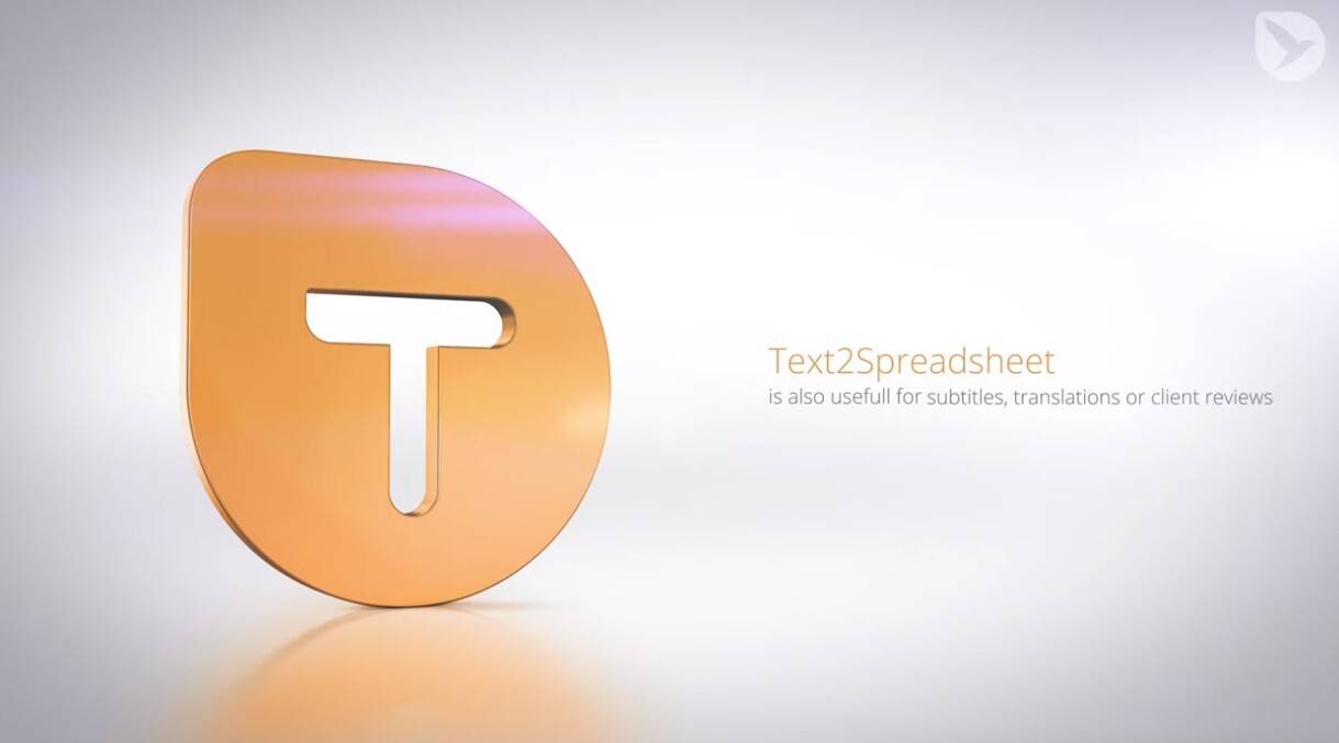 Text2Spreadsheet(AE脚本-文字导出至Word修改工具)