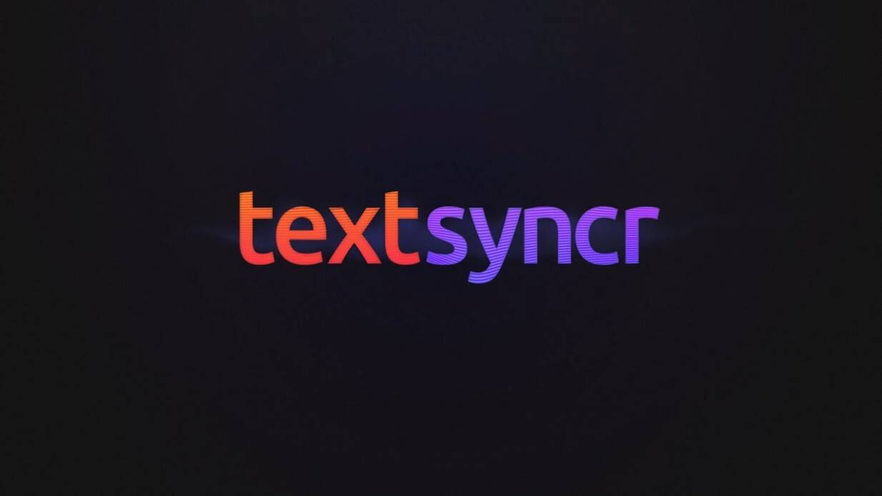 Textsyncr(AE文字字幕自动匹配音频脚本)
