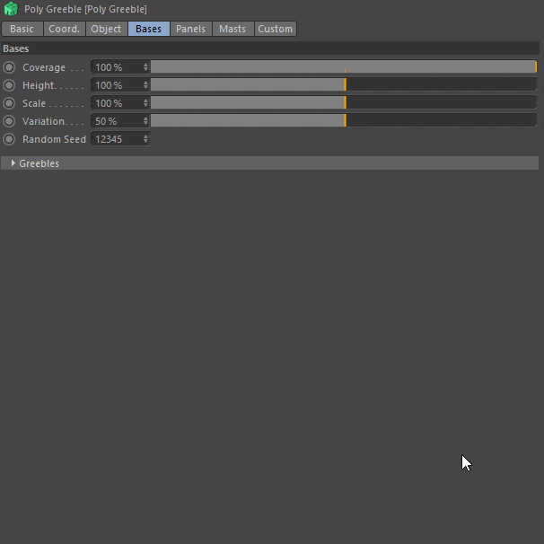 Poly Greeble(C4D城市建筑预设插件)