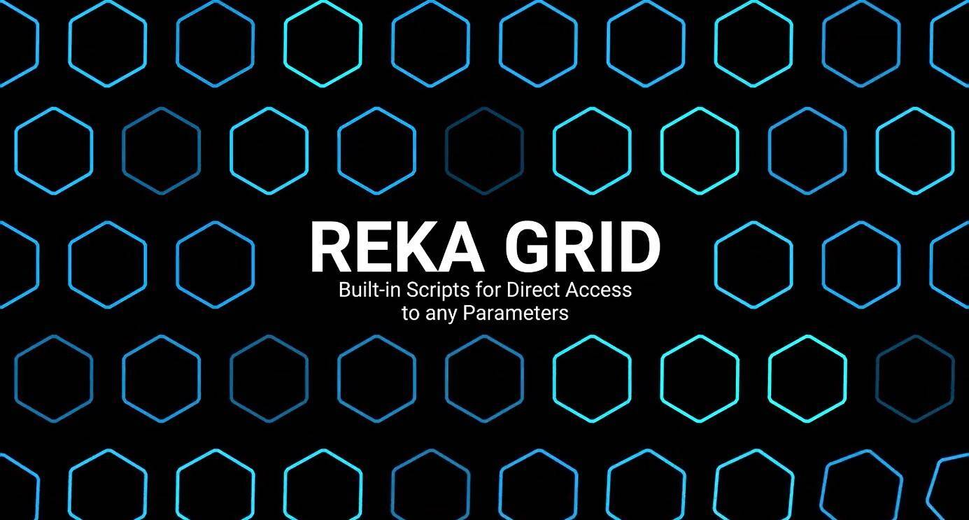 Reka Grid(AE插件-图形矩阵网格排列自定义动画生成器 )