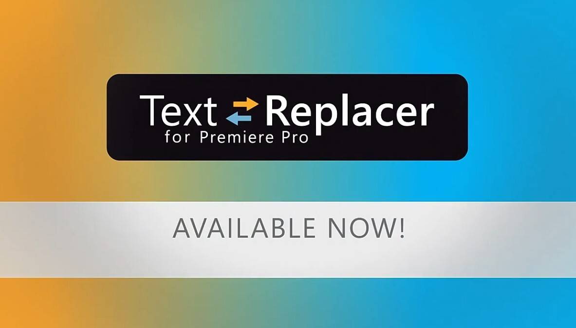 Text Replacer(PR插件_从Mogrt模板中导入导出文本)