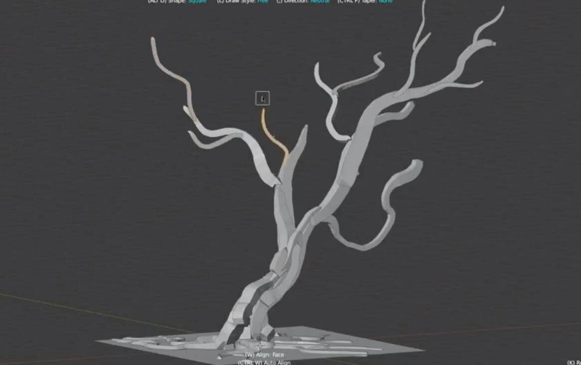 QuickCurve(Blender插件-三维模型绘制工具) V3.1.1英文版